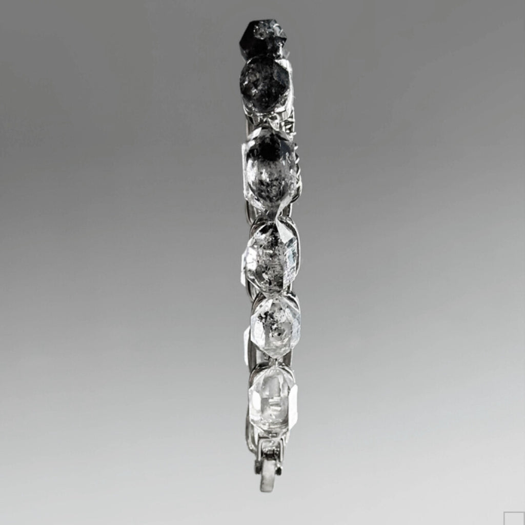 Ink and Wash Original Handmade Bracelet · 925 Silver Bangle