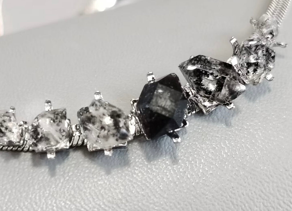 Shining Original Handmade Bracelet/Choker Dual-use · Blooming Flower Bracelet Titanium Steel Bracelet