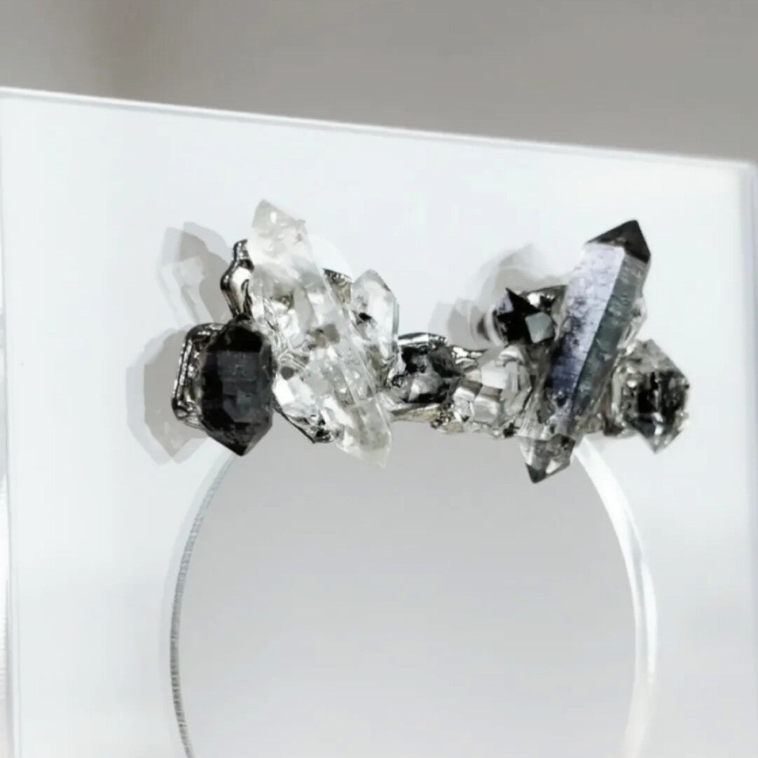 Blooming Flower Earrings · 925 Silver Needle Silver Plated Base Earrings