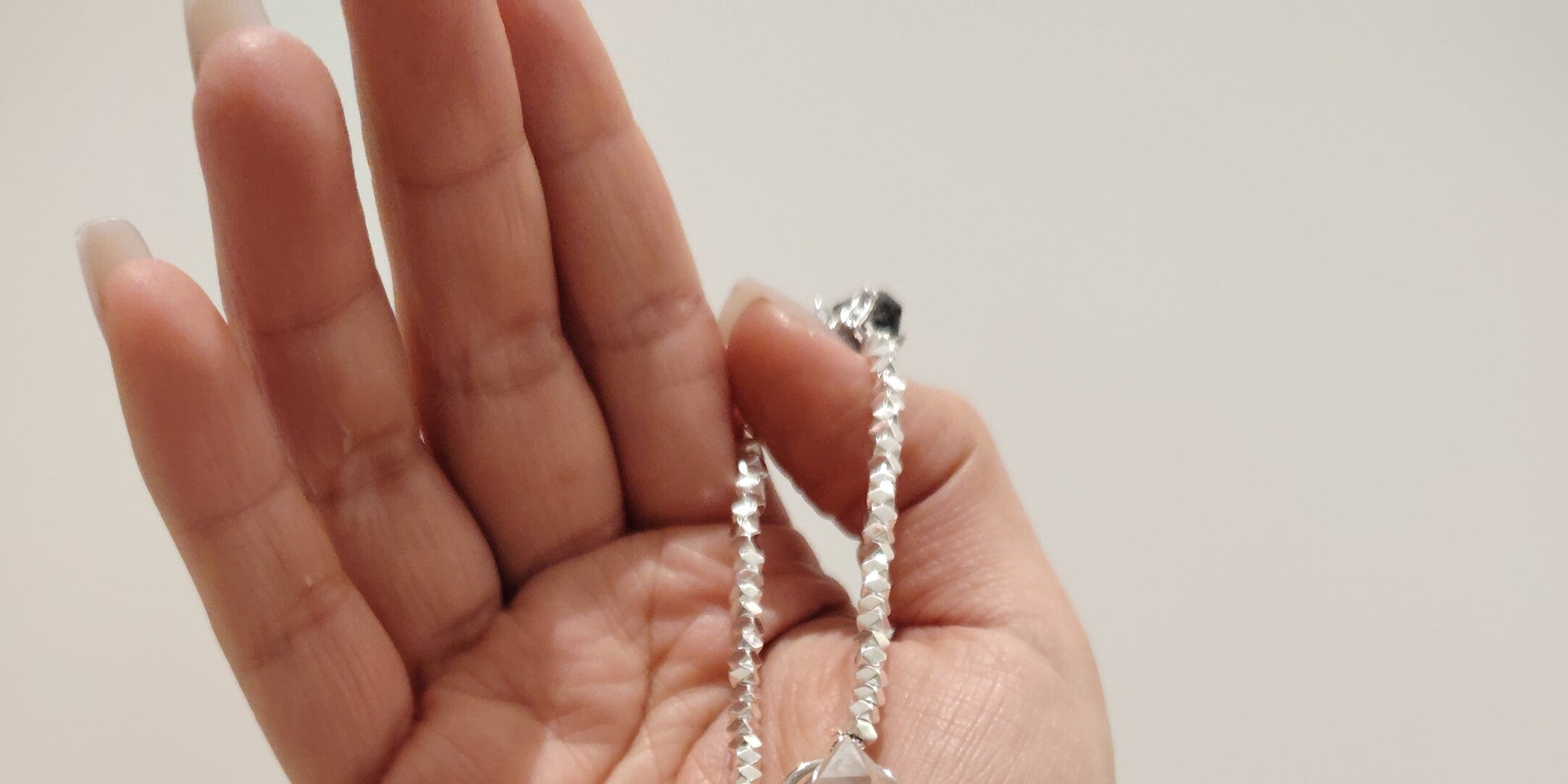 Star Chain Shining Original Handmade Necklace Bracelet Two-Way Shining Black Spinel Chain