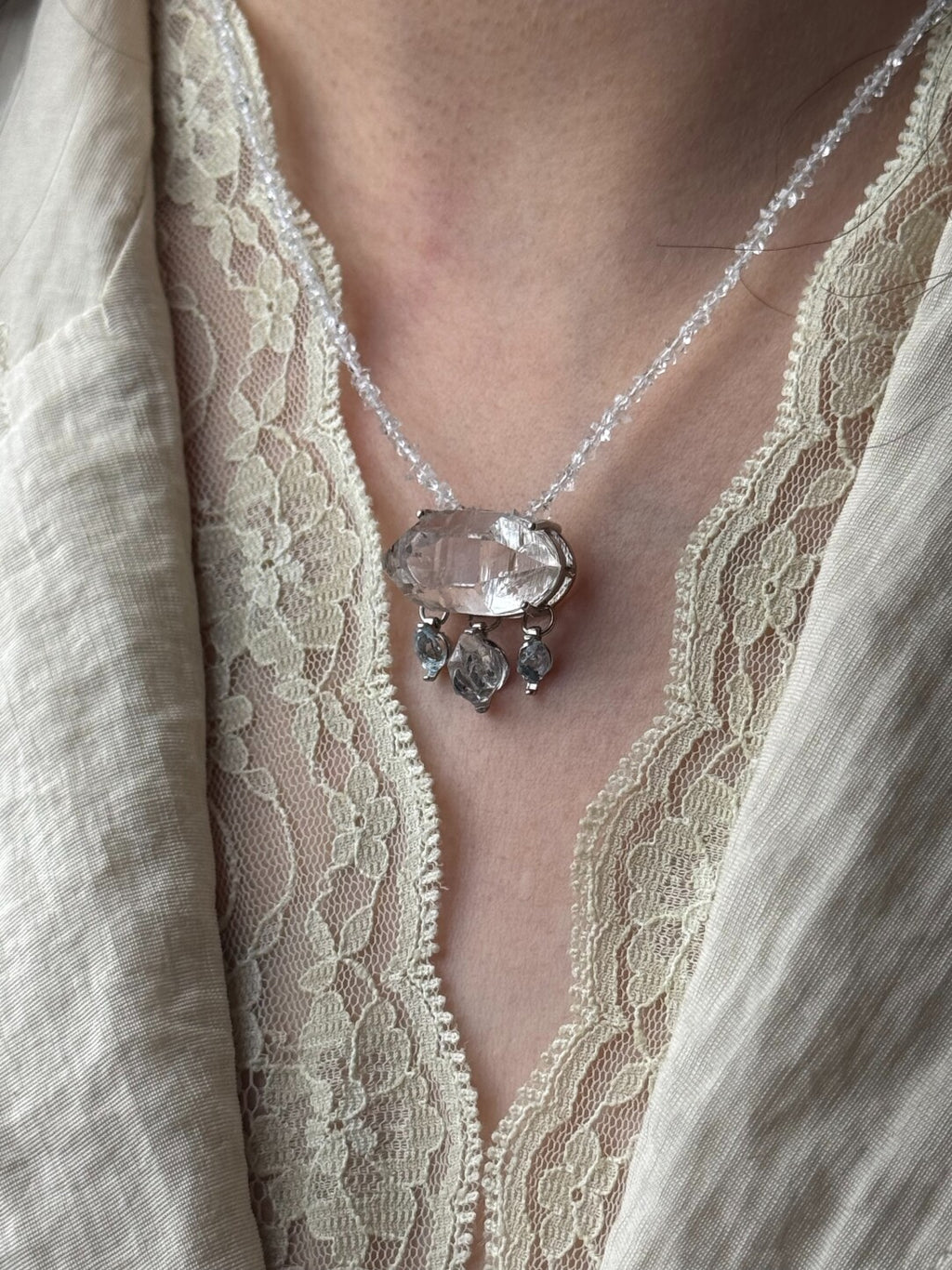 Little Cloud Shining Handmade Original Design Necklace · Little Cloud Necklace