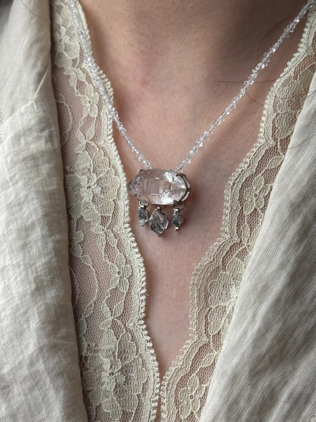 Little Cloud Shining Handmade Original Design Necklace · Little Cloud Necklace