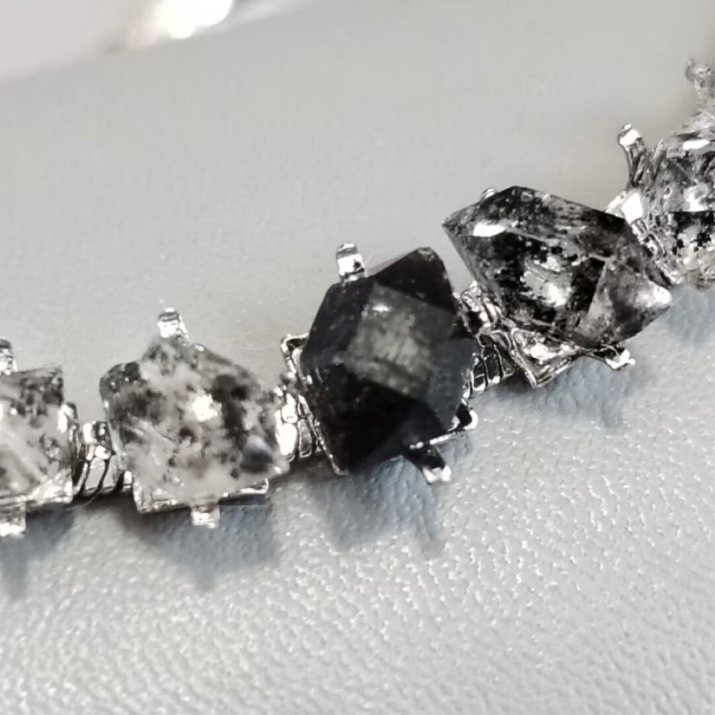 Shining Original Handmade Bracelet/Choker Dual-use · Blooming Flower Bracelet Titanium Steel Bracelet