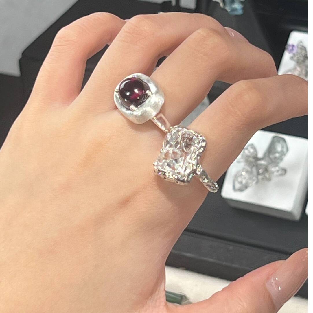 Artist Series Drawing BookDesign Handmade Ring Copper Silver Plated