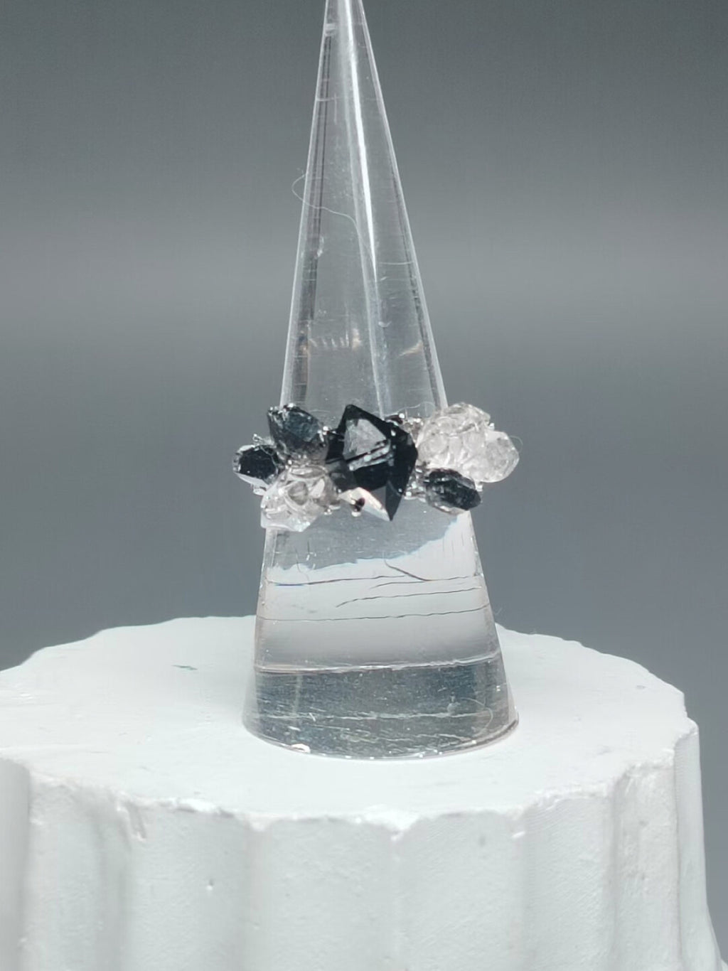 Original Architect Series Blooming Flowers Handmade Original Shining Ring · 925 Silver Adjustable Ring