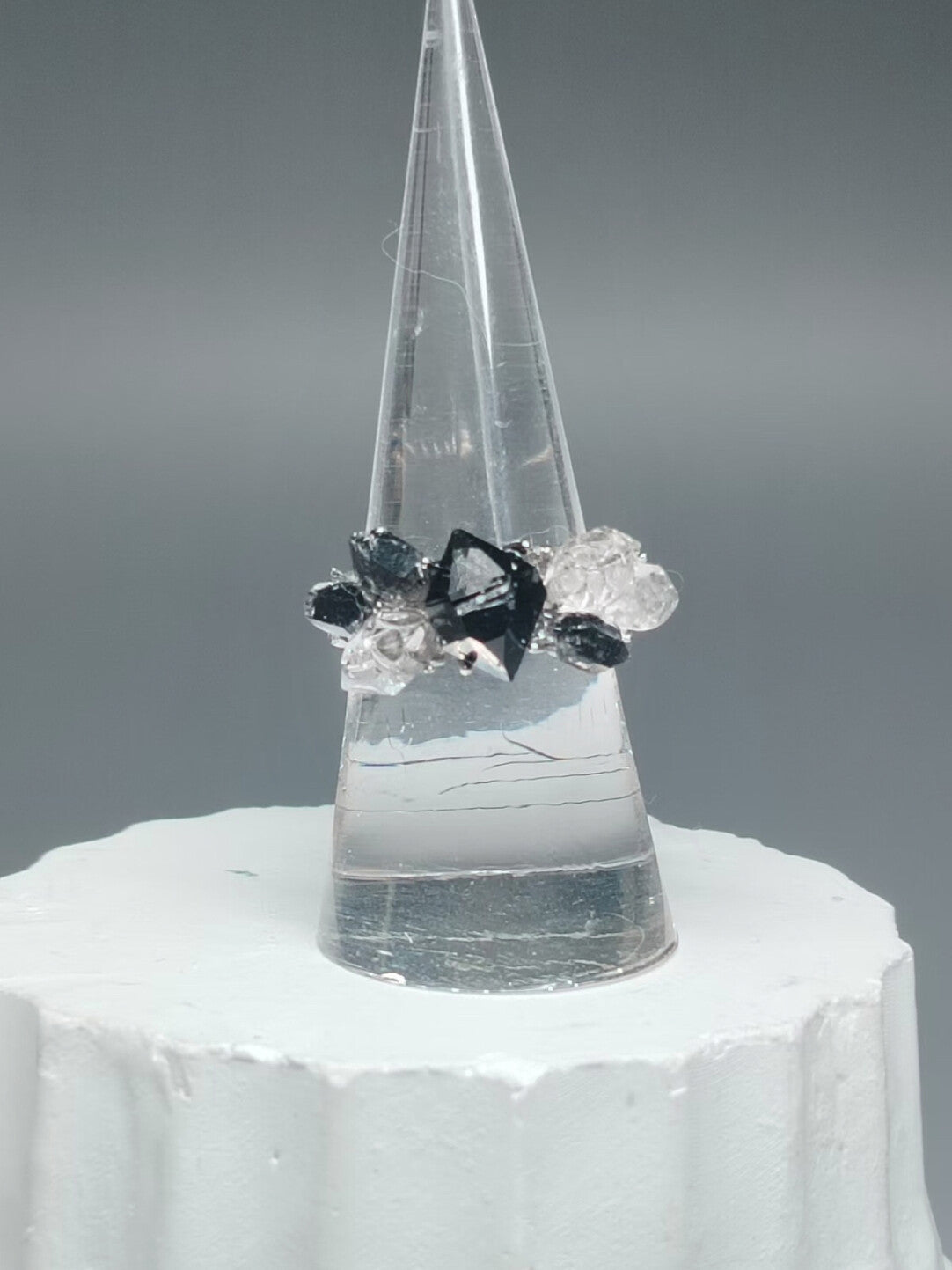 Original Architect Series Blooming Flowers Handmade Original Shining Ring · 925 Silver Adjustable Ring