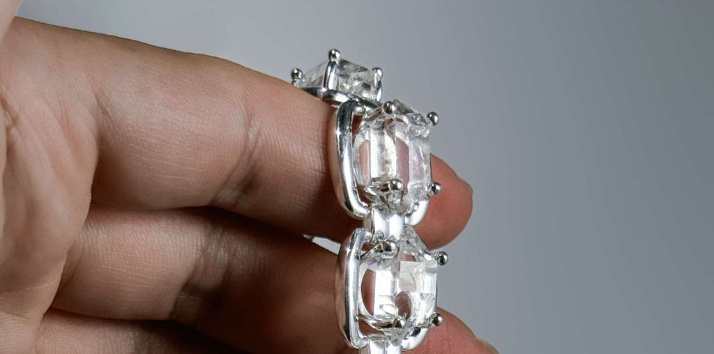 Halo Original Design 925 Silver Bracelet · White Flashing Version