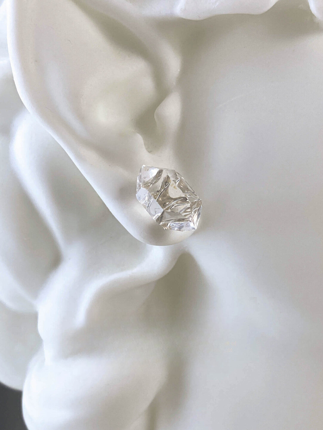 Shining Basic Earrings Niche Personality · Large Shining