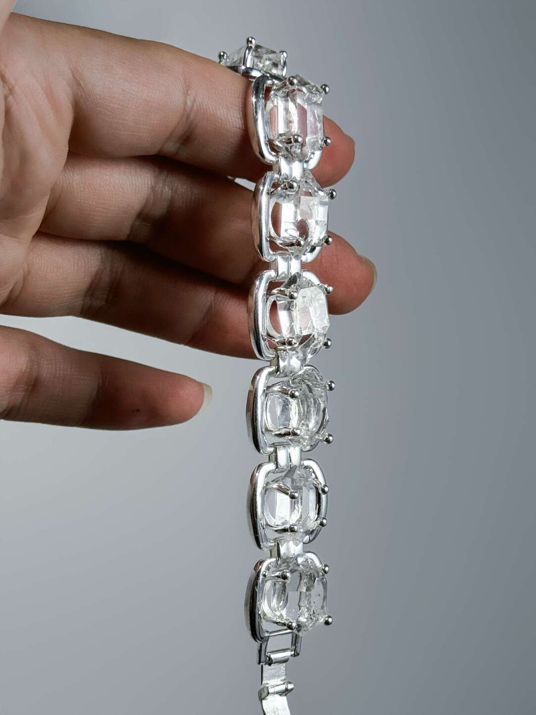 Halo Original Design 925 Silver Bracelet · White Flashing Version