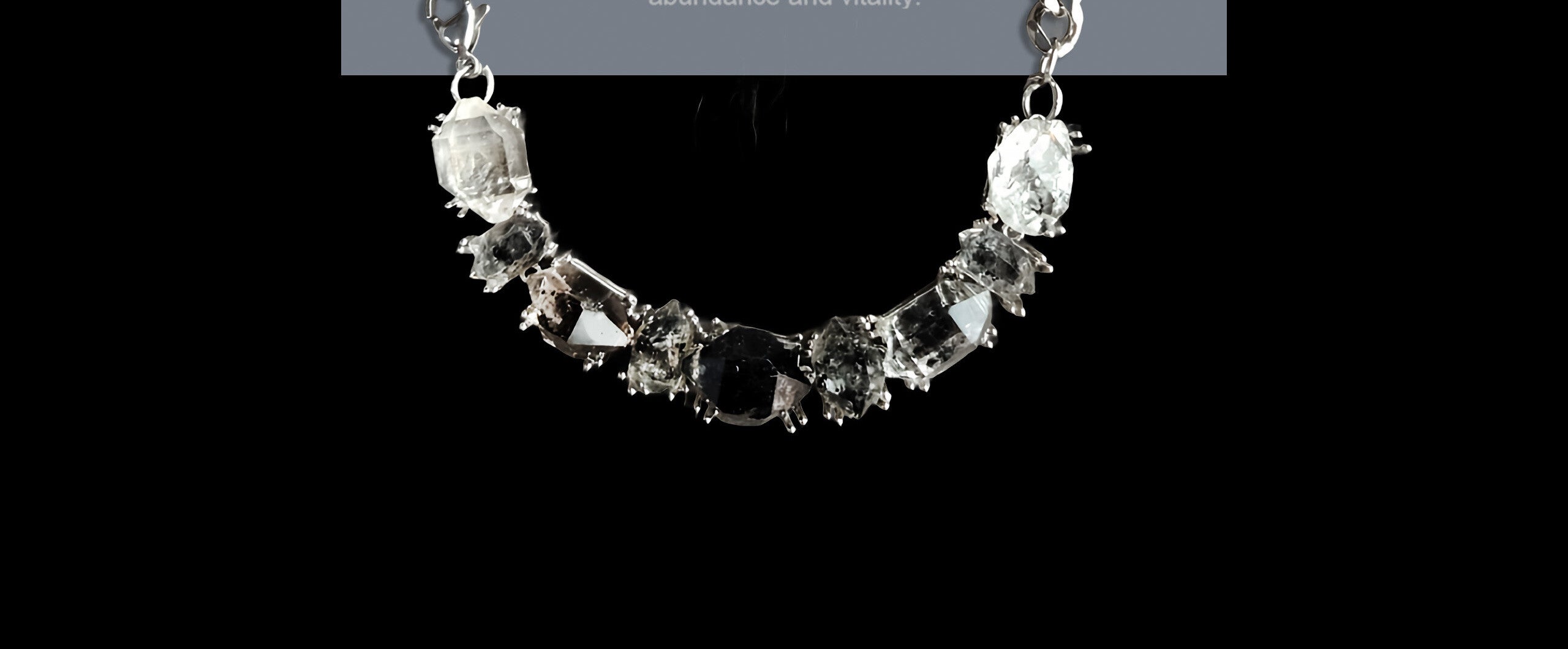 Galaxy Shining Original Handmade Bracelet/Choker Dual-use · White Shining