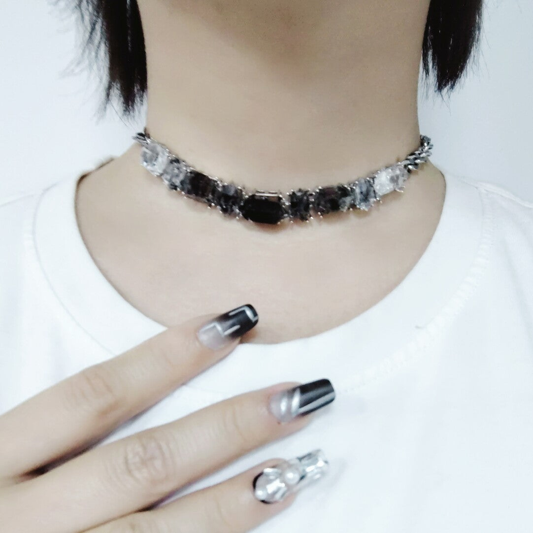 Galaxy Shining Original Handmade Bracelet/Choker Dual-use · White Shining