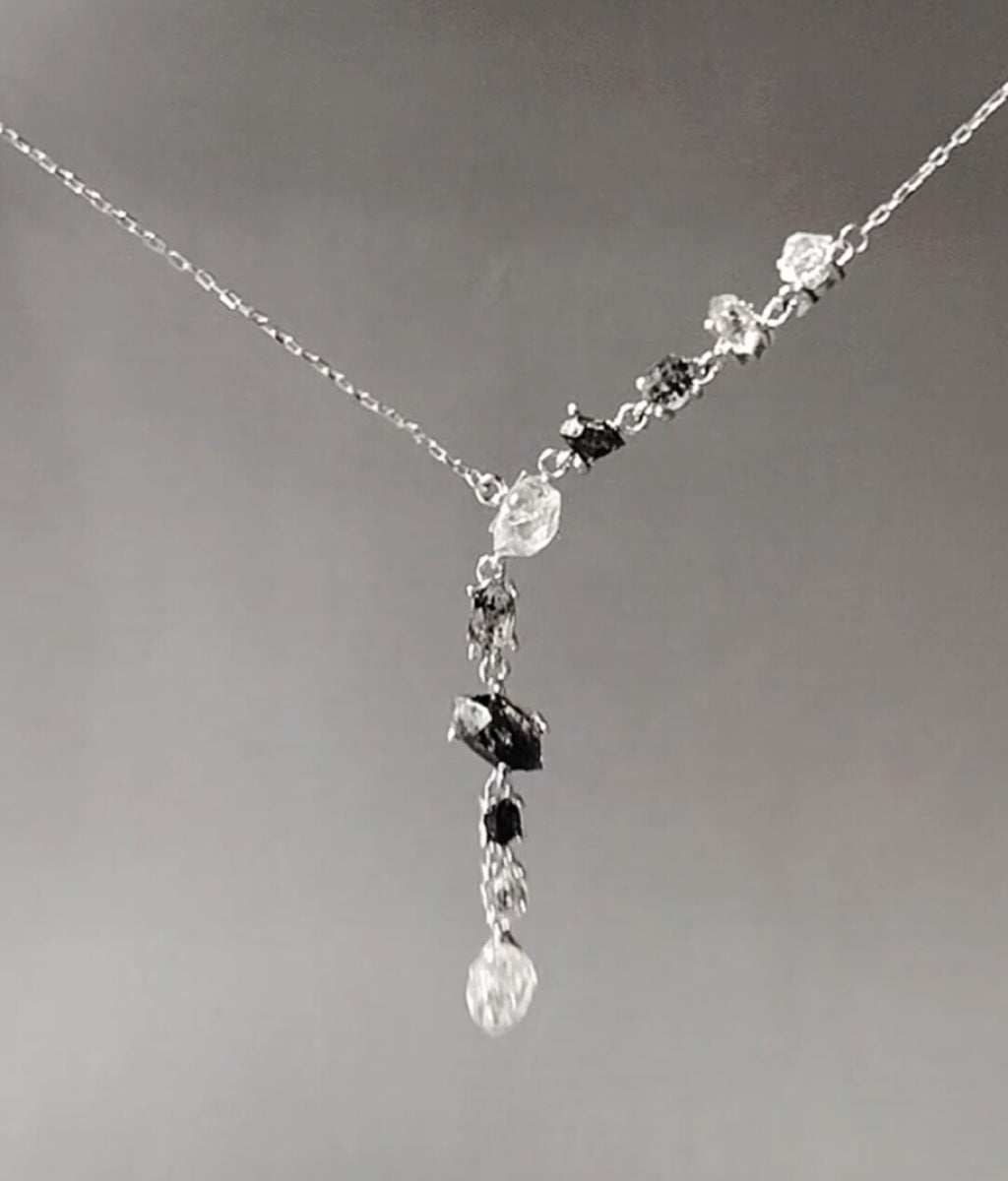 Original Handmade Necklace by Falling Star Shining Spirit - Niche Personality · 925 Sterling Silver Necklace