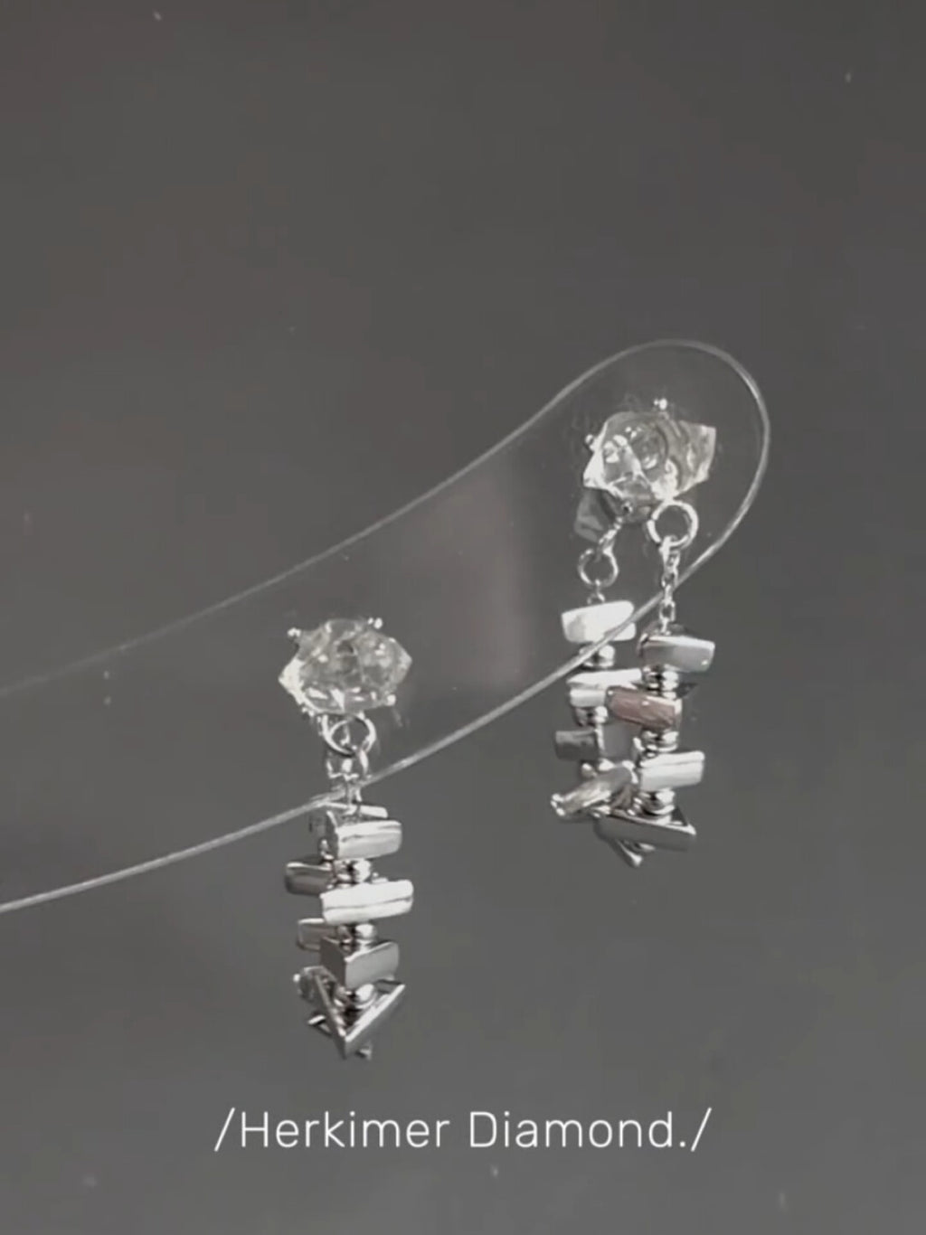 Silver Mine Shining Original Earrings