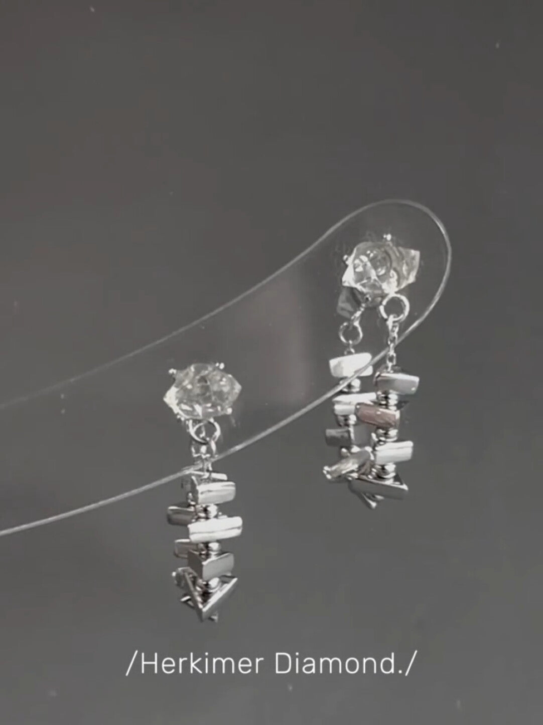 Silver Mine Shining Original Earrings