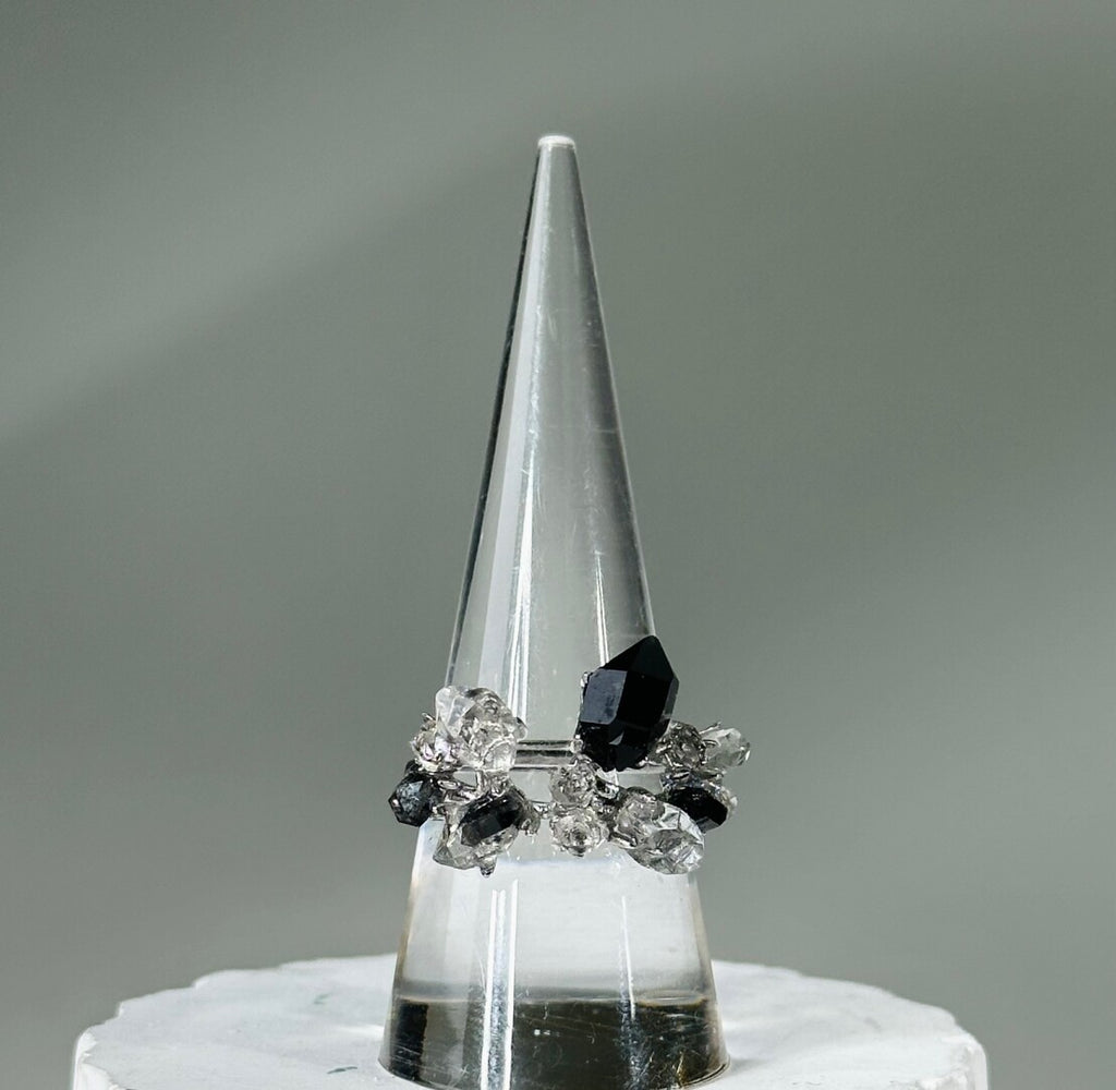 Laurel Natural Shining Original Design Handmade Ring · S925